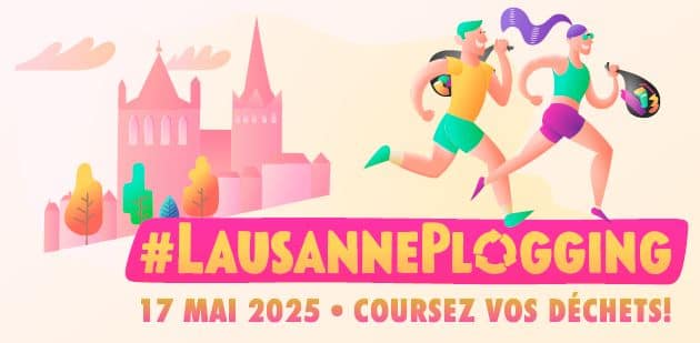 #LausannePlogging – Coursez vos déchets!