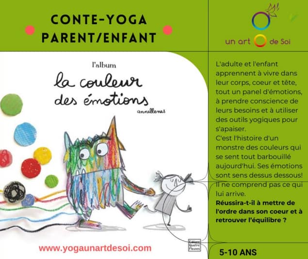 Conte-Yoga Parent Enfant – La Couleur des émotions