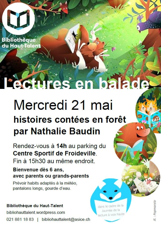 Lectures en balade – Histoires racontées en forêt