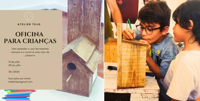 Atelier Tejo – Oficina para crianças