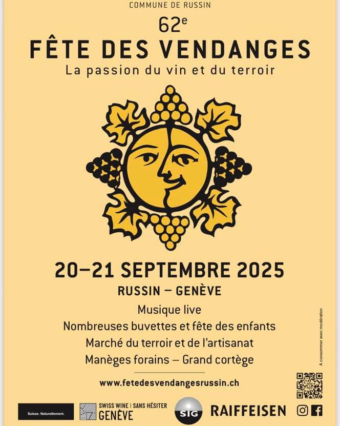 62e Ă©dition FĂȘte des Vendanges de Russin