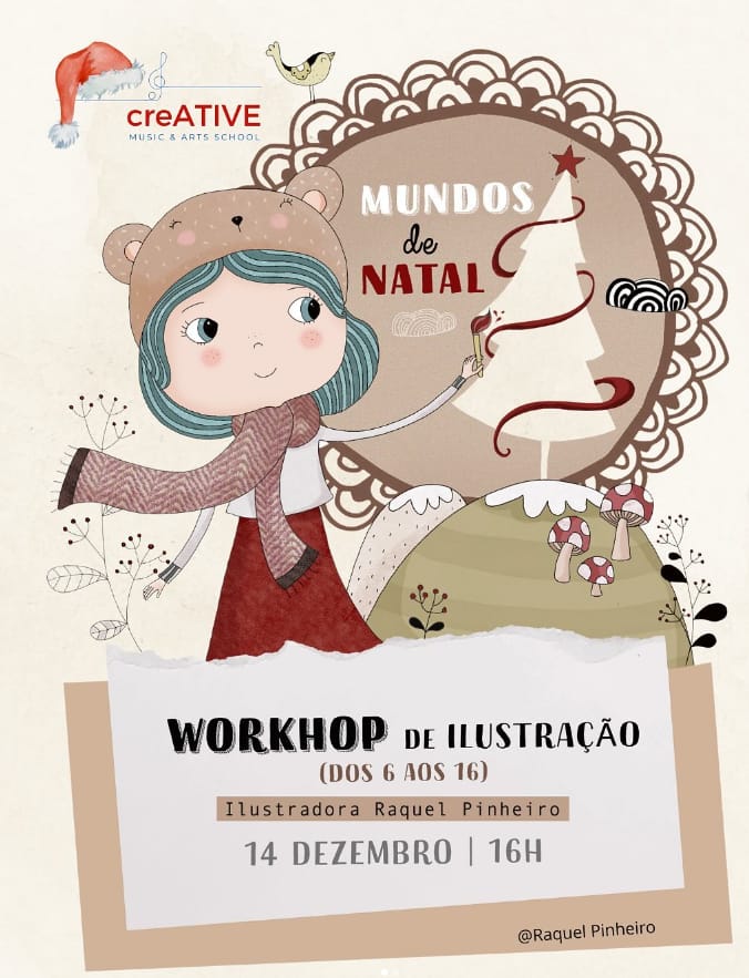 Workshop de ilustração – Mundos de Natal