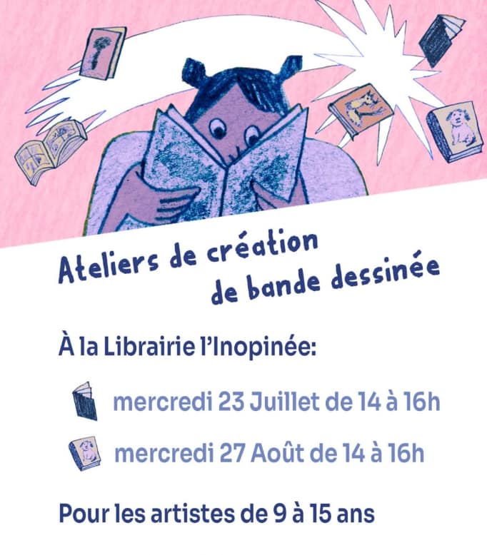 Atelier création de bande dessinée