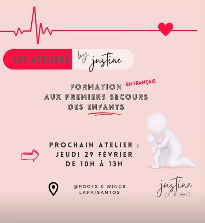 Les ateliers by Justine â Formation aux premiers secours des enfants
