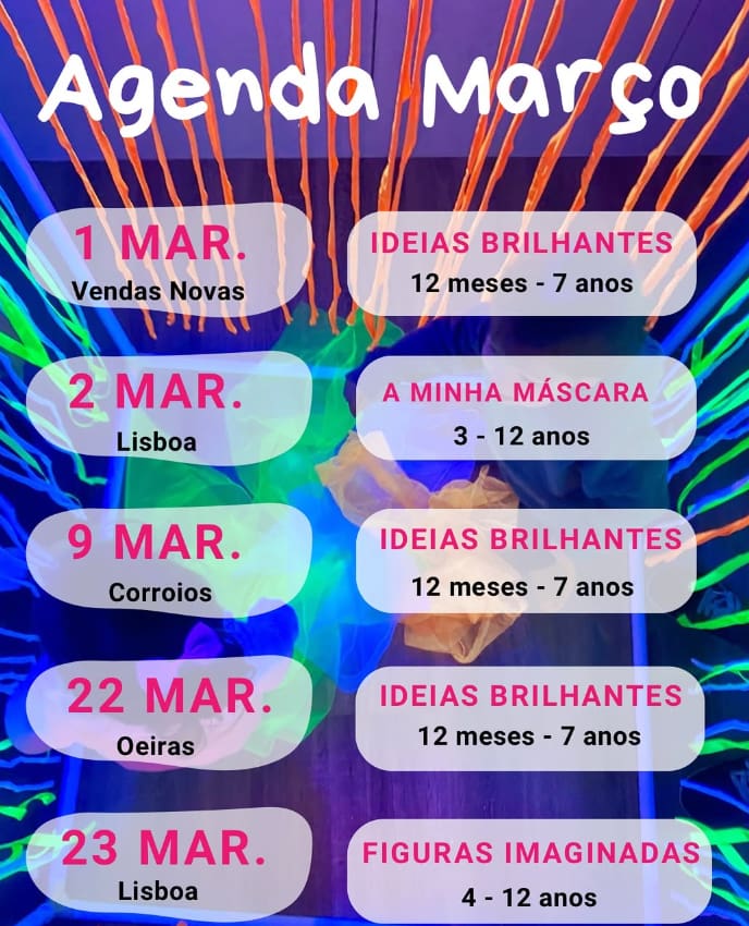 CriaMente – Agenda de março