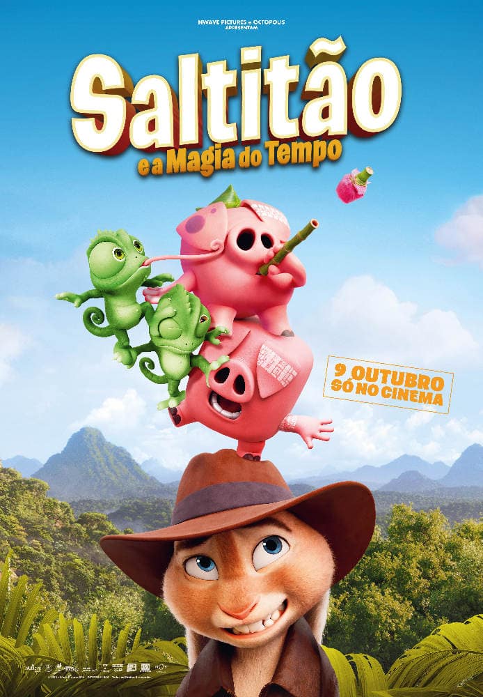 Estreia no cinema de «Saltitão e a Magia do Tempo» (VP)