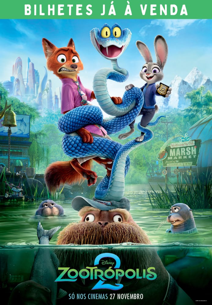 Estreia no cinema de «Zootrópolis 2» (VO e VP)