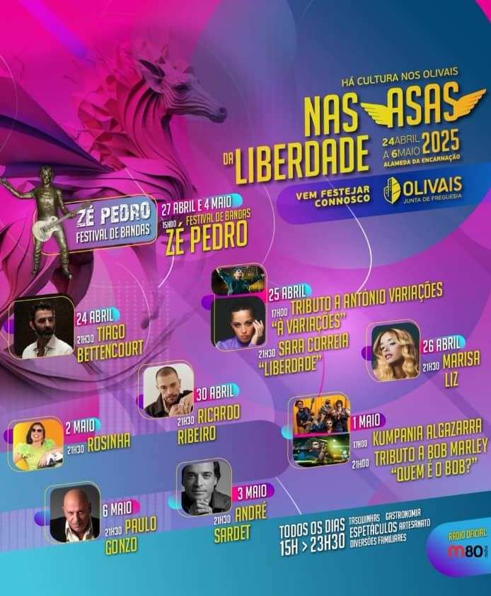 Há Cultura nos Olivais – Nas Asas da Liberdade