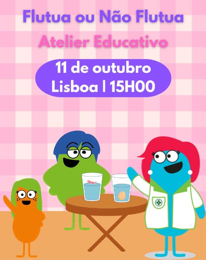 Flutua ou Não Flutua – Atelier Educativo
