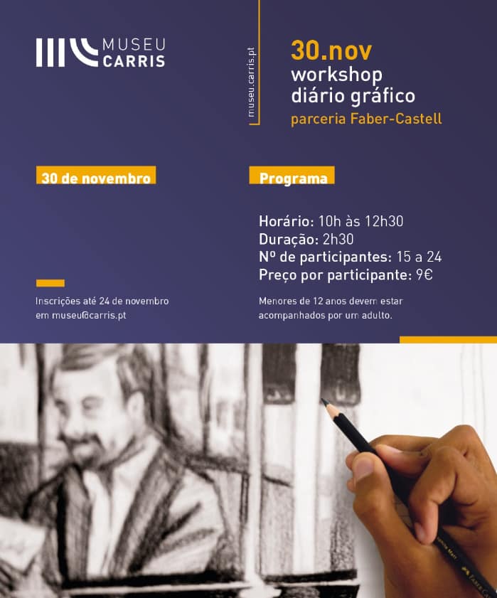 Workshop Diário Gráfico – Parceria Faber-Castell