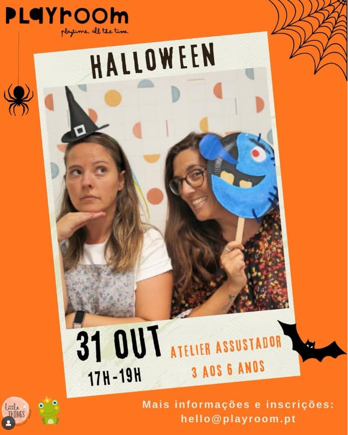 Festa de Halloween para Pequenos Monstrinhos!
