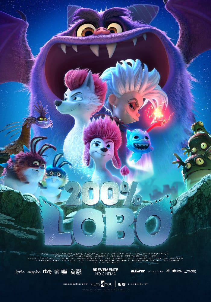 Estreia no cinema de «200% Lobo» (VP)