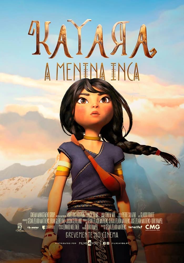 Estreia no cinema de «Kayara – A Menina Inca» (VP)