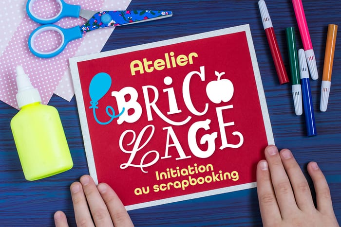 Atelier bricolage – Initiation au scrapbooking
