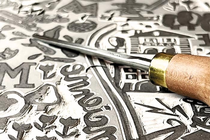 Initiation Ă la linogravure