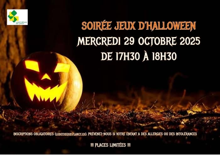 Soirée jeux d'Halloween
