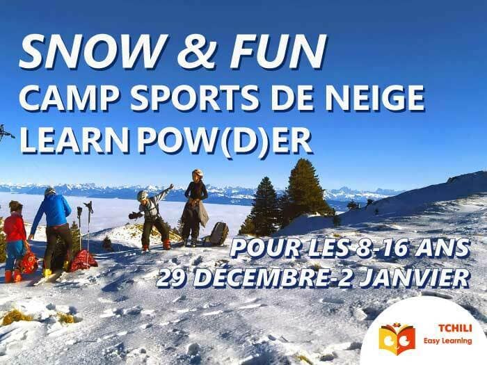 LearnPow(d)er – Mini Camp de Noël et Nouvel An 2026: Sports de neige et initiation ski de randonnée