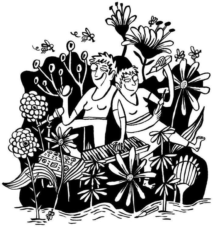 Le Concert dessiné des sœurs Barman – Compagnie Melpomène