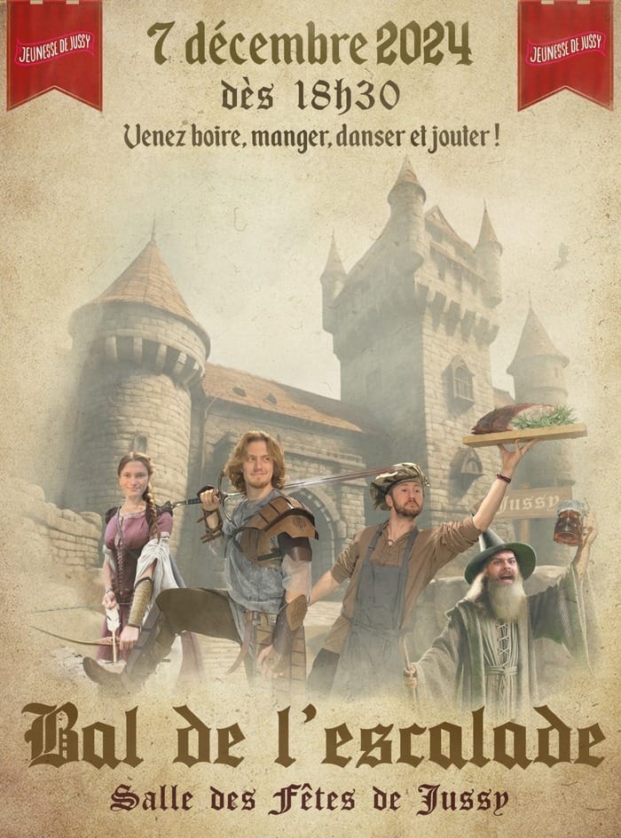 Le Bal de l'Escalade, par La Jeunesse de Jussy