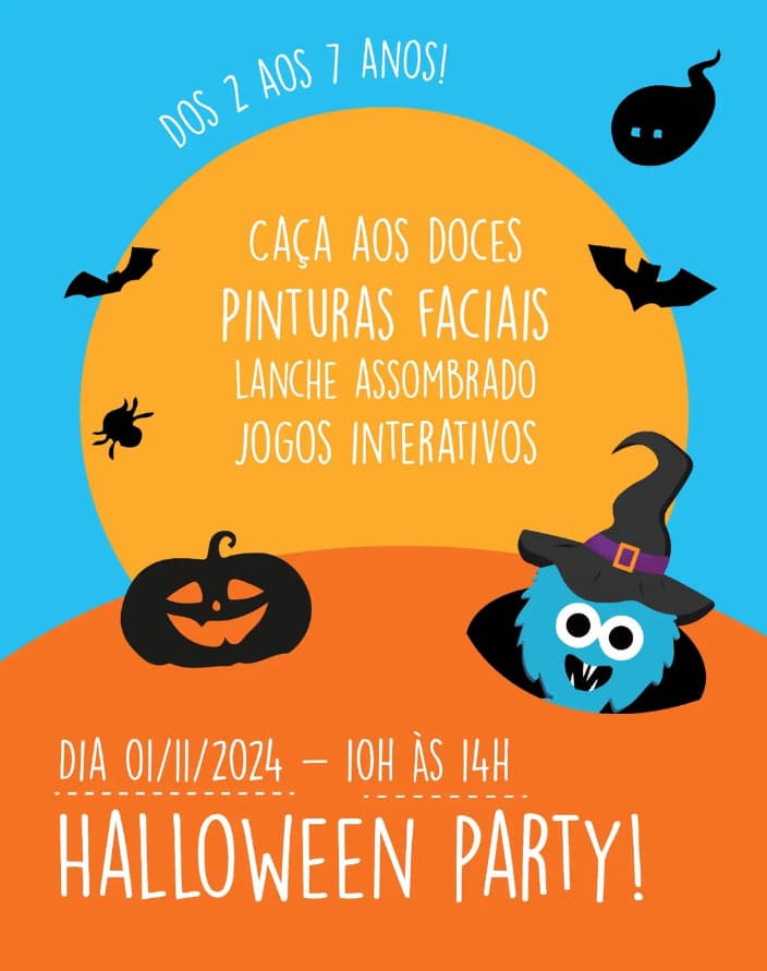Oficina das Pulgas – Halloween Party!