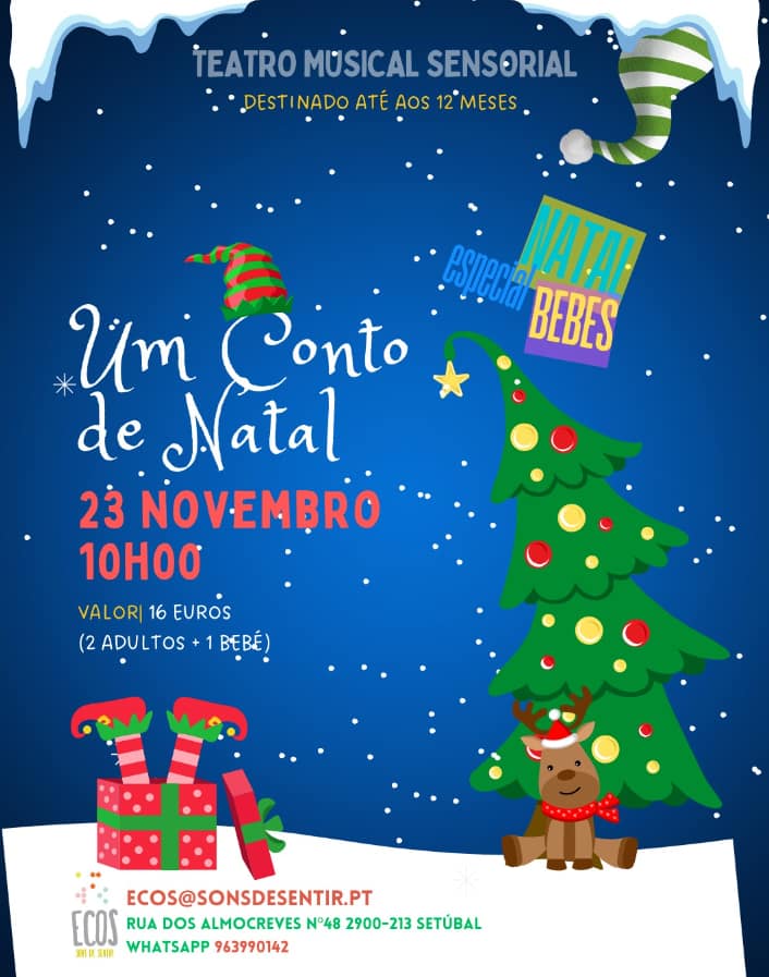 Um Conto de Natal – Teatro musical sensorial