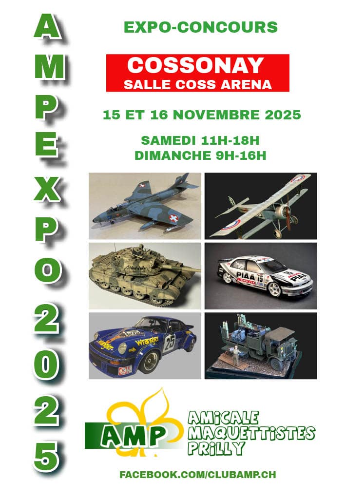 Ampexpo 2025 – Exposition de figurines et de maquettes