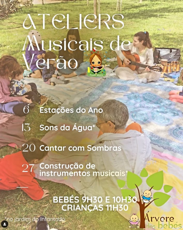 Árvore dos Bebés – Ateliers musicais de Verão