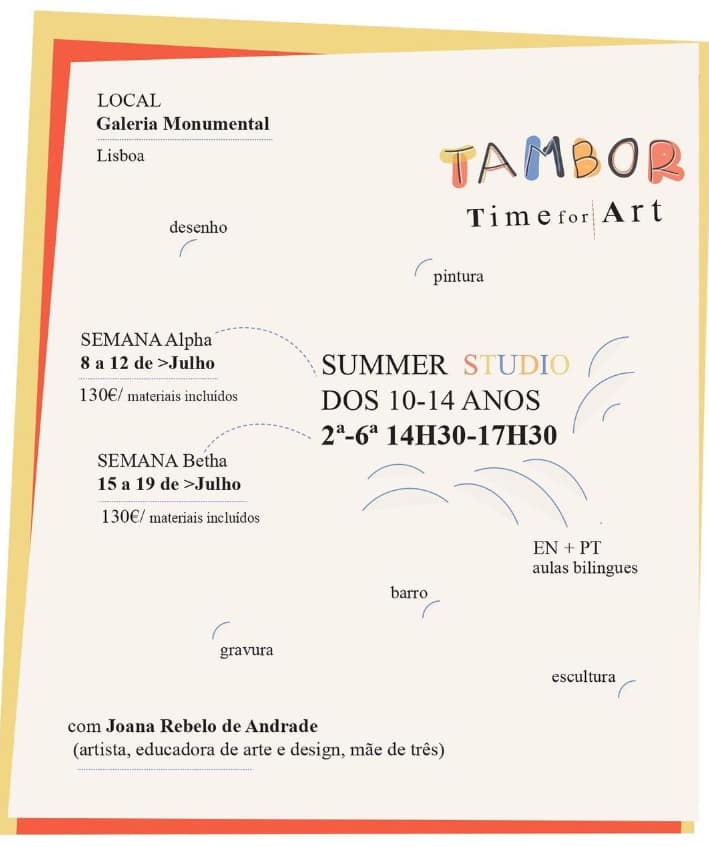 Galeria Monumental – Summer Studio (gravura, barro, escultura)