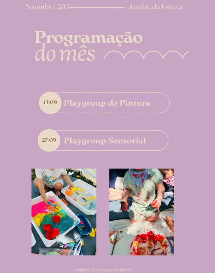 Playgroup Pozinhos da Mafalda – Programação Setembro 2024