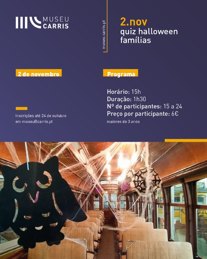 Museu da Carris – Quiz Halloween Famílias