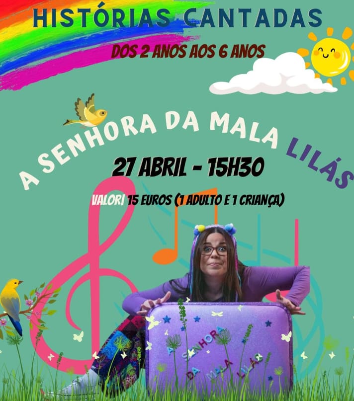 Histórias Cantadas – A Senhora da Mala Lilás