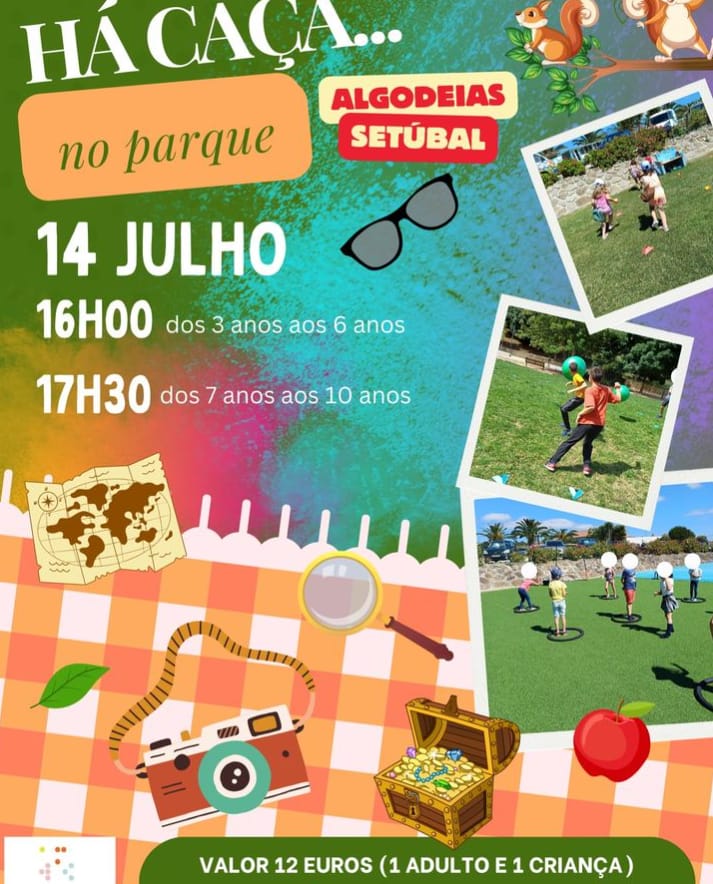 Há caça... no parque