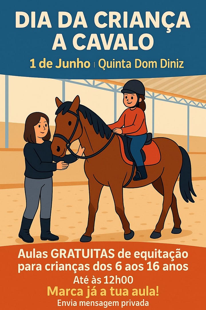 Dia da Criança a cavalo