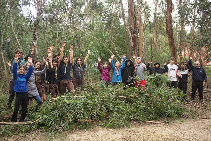 Voluntariado Ambiental na Fábrica de Pólvora de Vale de Milhaços