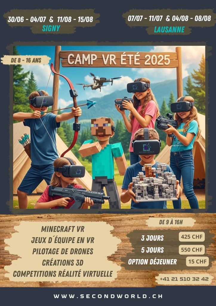 Second World – Camp VR Été 2025