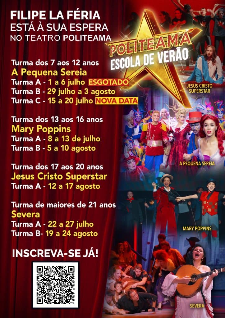 Teatro Politeama – Escola de Verão 2024
