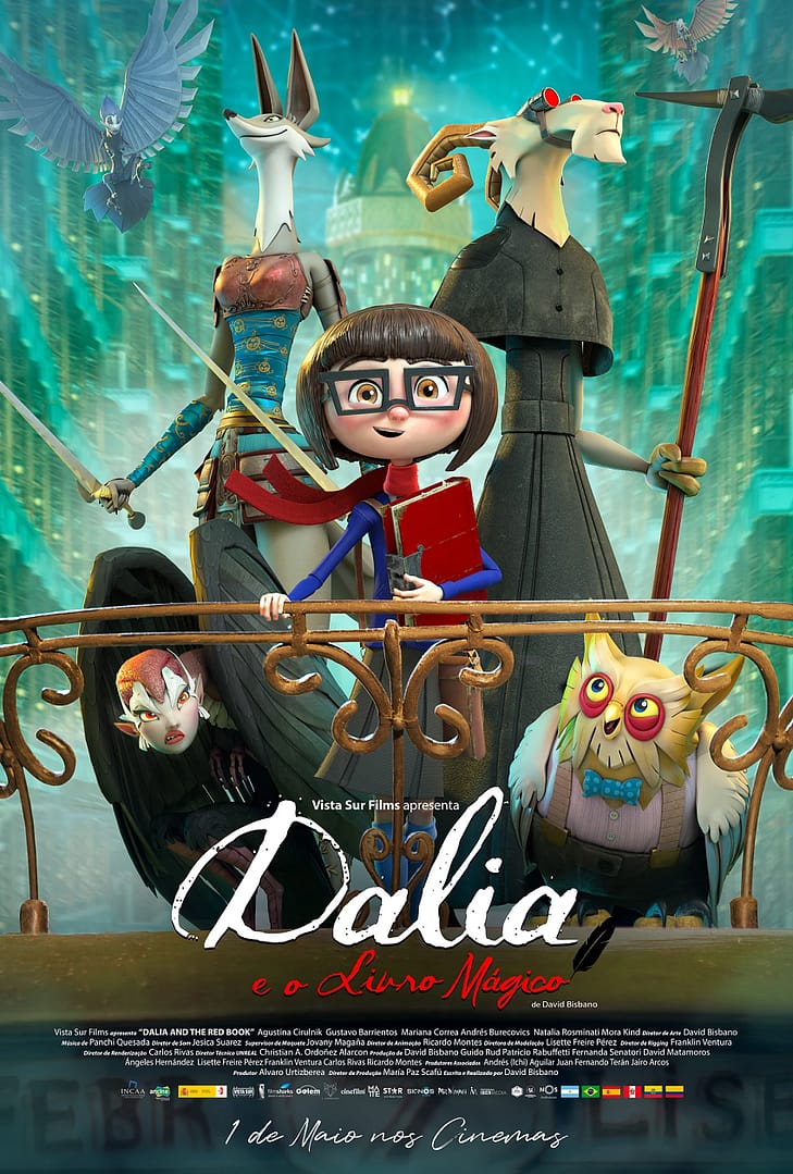 Estreia no cinema de «Dalia e o Livro Mágico»