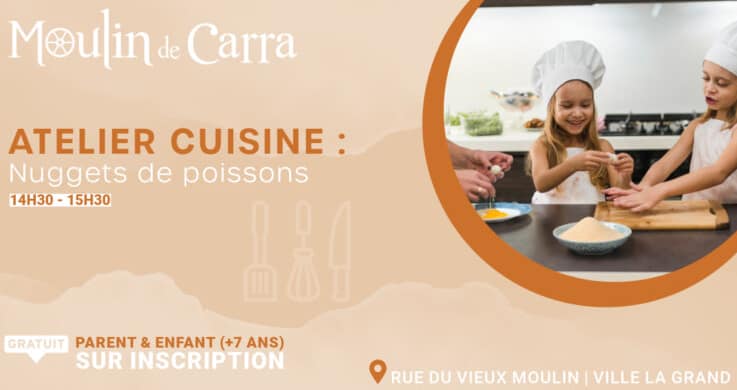 Atelier cuisine parent & enfant «Nuggets de poissons»