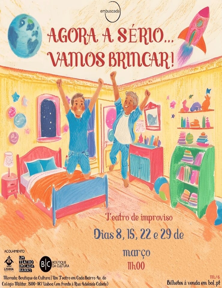 Agora a Sério... VAMOS BRINCAR! – Teatro de improviso