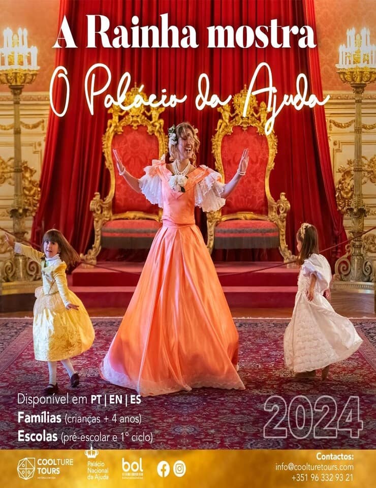 A Rainha mostra o Palácio da Ajuda – Especial Aniversário D. Maria Pia