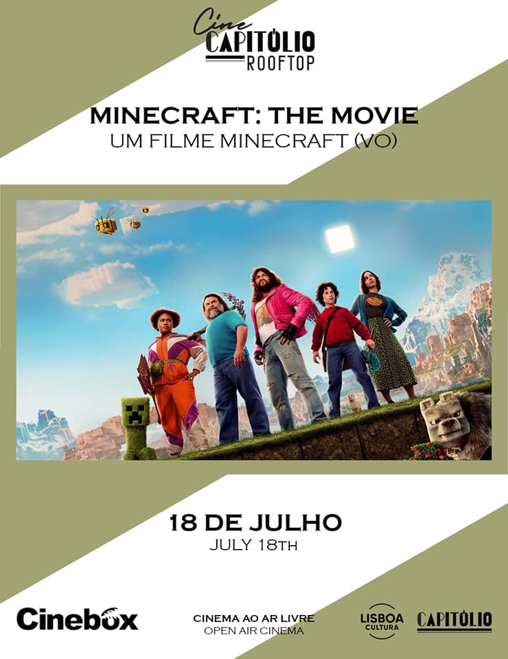 CinecapitĂłlio Rooftop – Um filme Minecraft (VO)