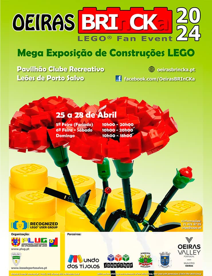 Oeiras BRInCKa 2024 – LEGO Fan Event