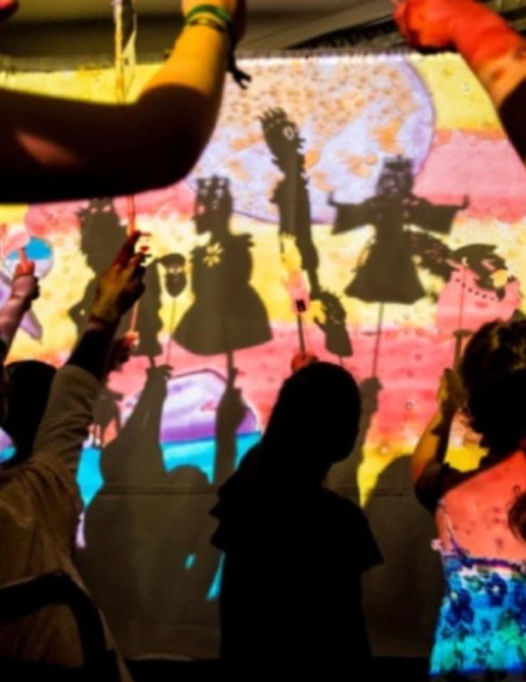 Oficina de marioneta de sombras de Beniko Tanaka