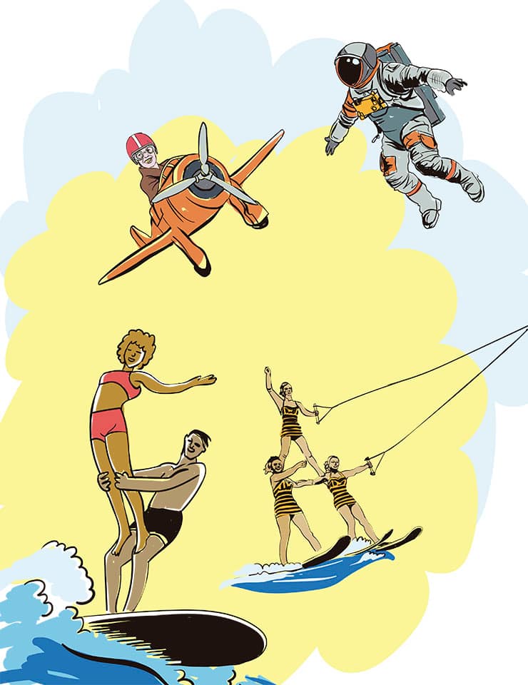 O que é que os meus pais fazem quando não estão comigo?