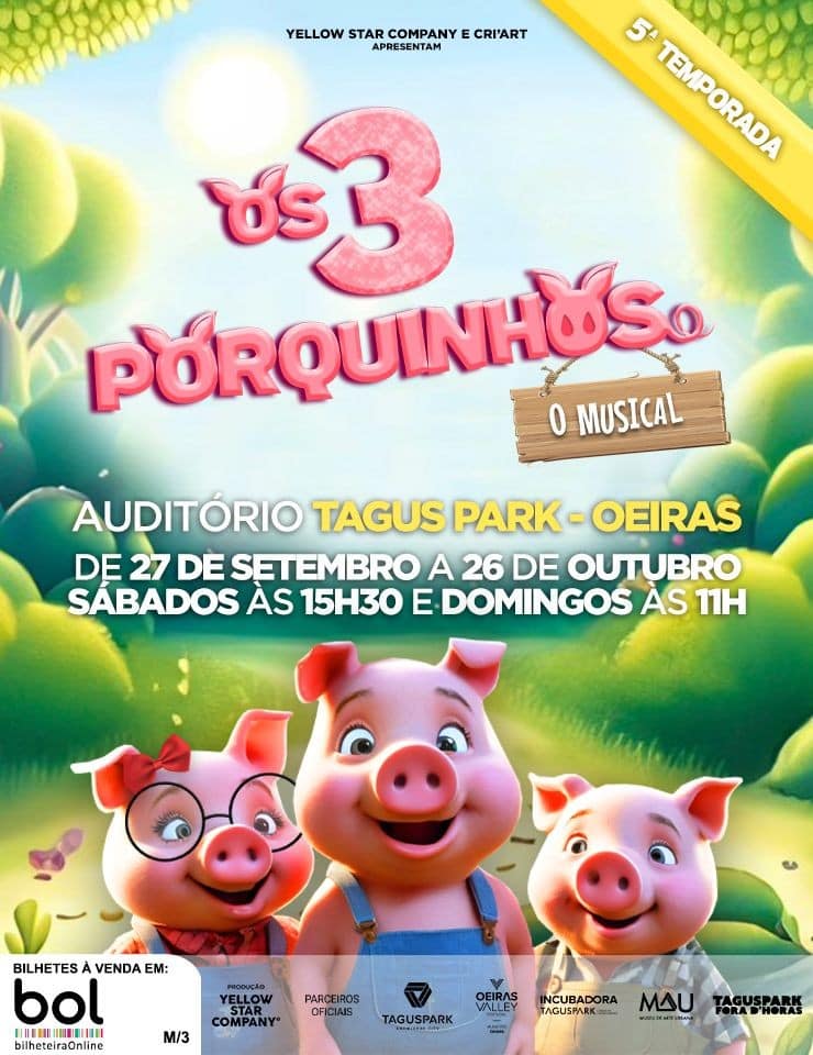 Os Três Porquinhos – O Musical (5a temporada)