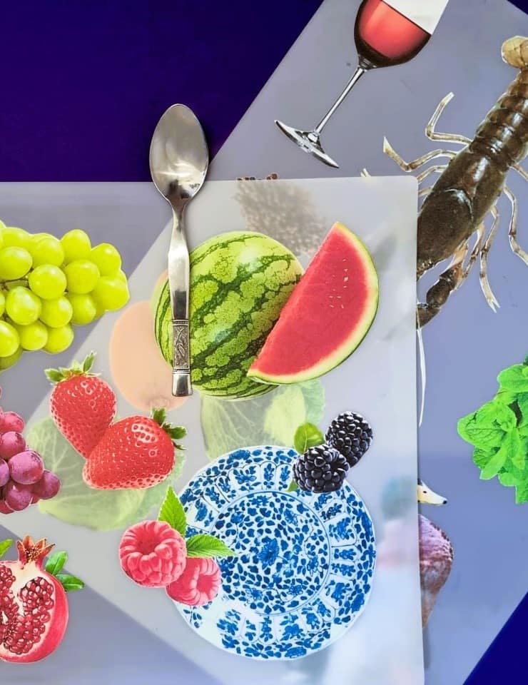 Sobre a mesa (não é um doce!)