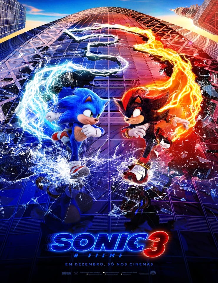 Estreia no cinema de «Sonic 3 – O Filme» (VP e VO)