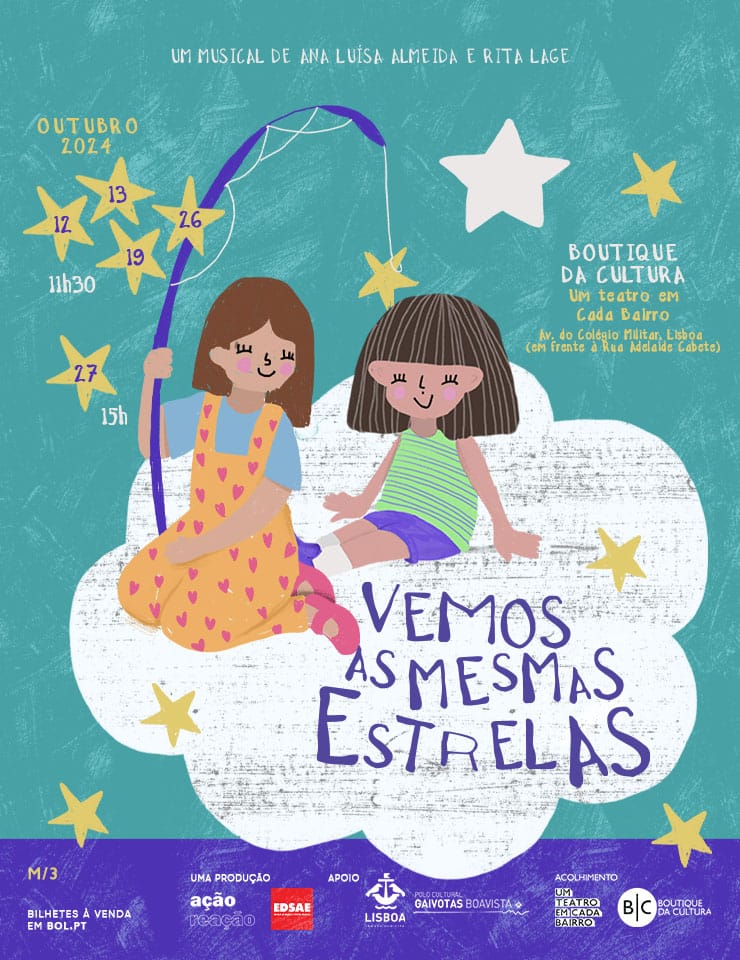 Vemos as mesmas estrelas