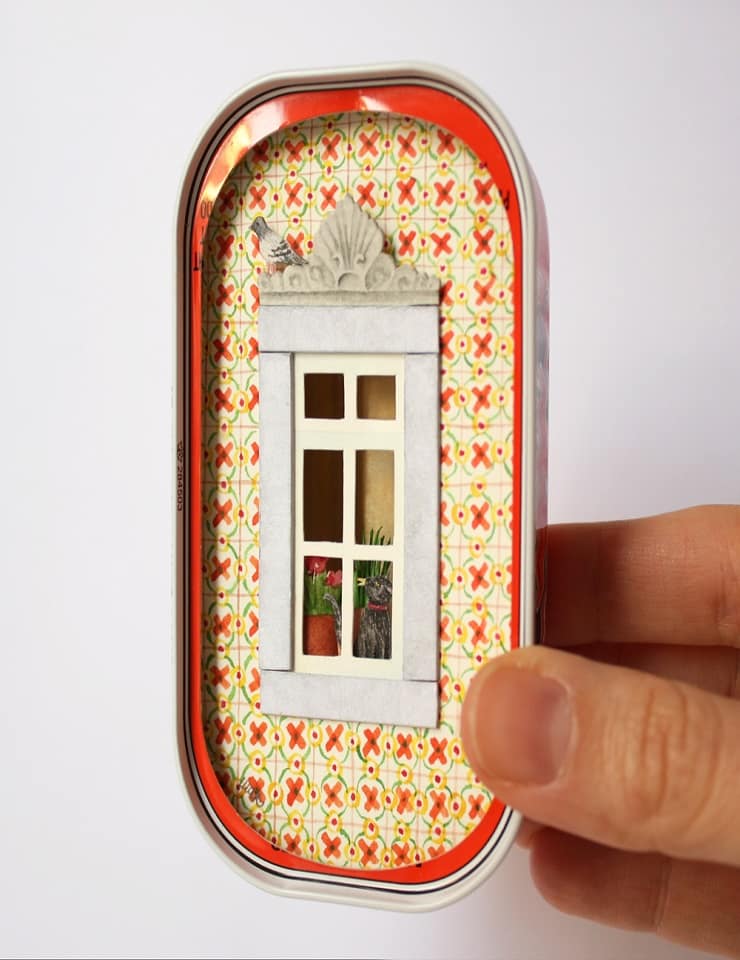 Diorama em papel – Oficina