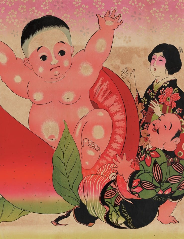 Momotaro, o menino pêssego: Histórias com... Kamishibaï – Oficina para famílias